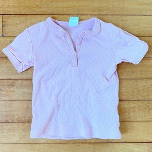 H&M toddler girl Henley tee